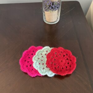 Flower Coasters